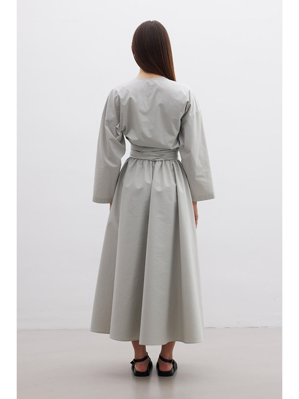 Kimono Tarz Premium Gömlek Yeşil-7