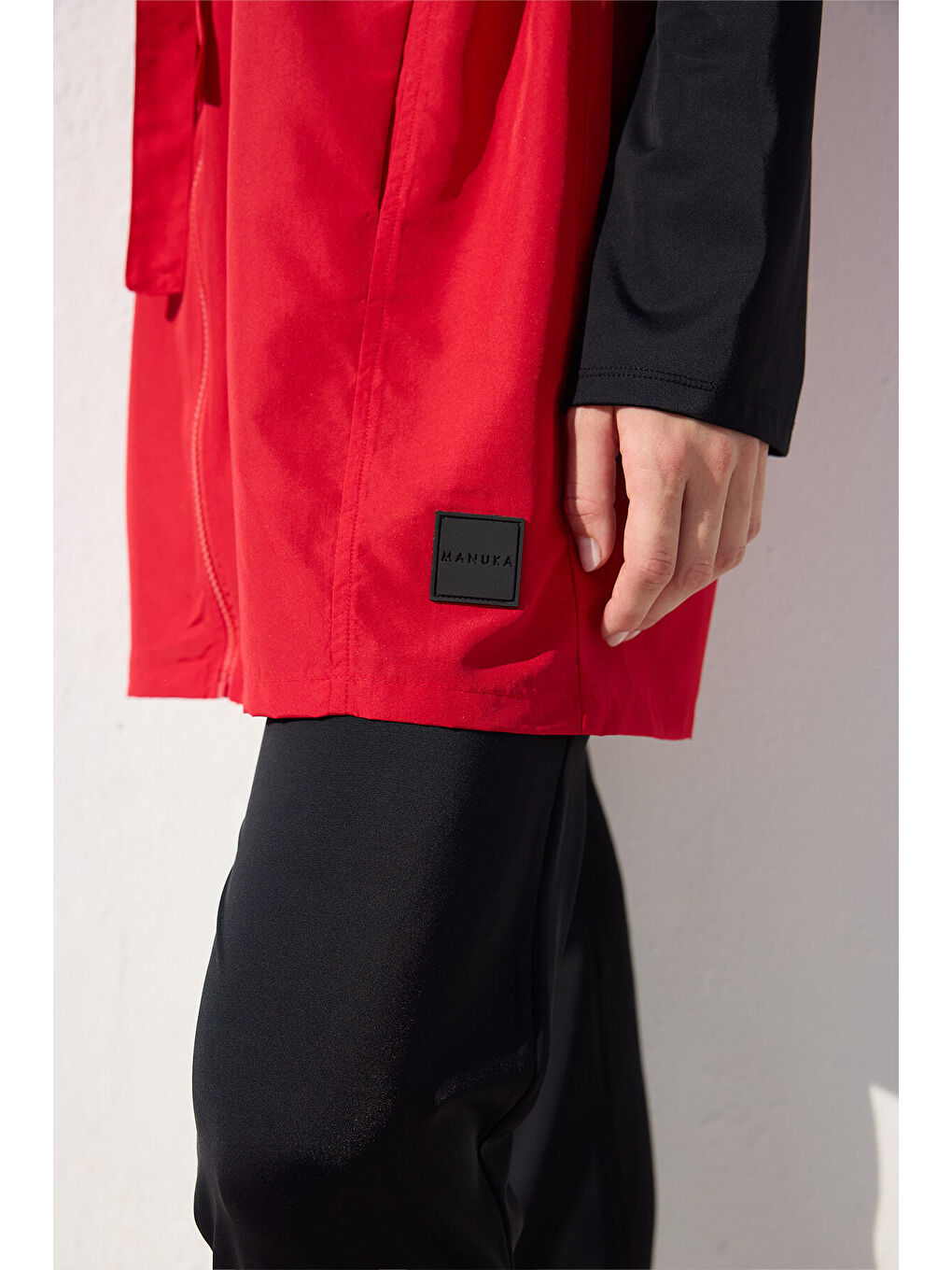 Kırmızı Tesettür Mayo Yelek-3