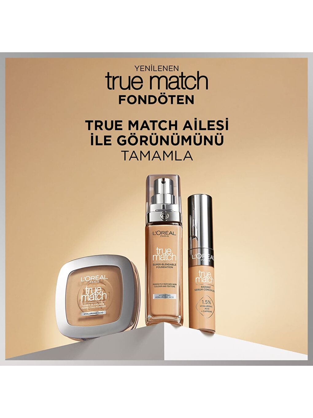 True Match Bakım Yapan Fondöten 1N Ivory (30 ml)-7