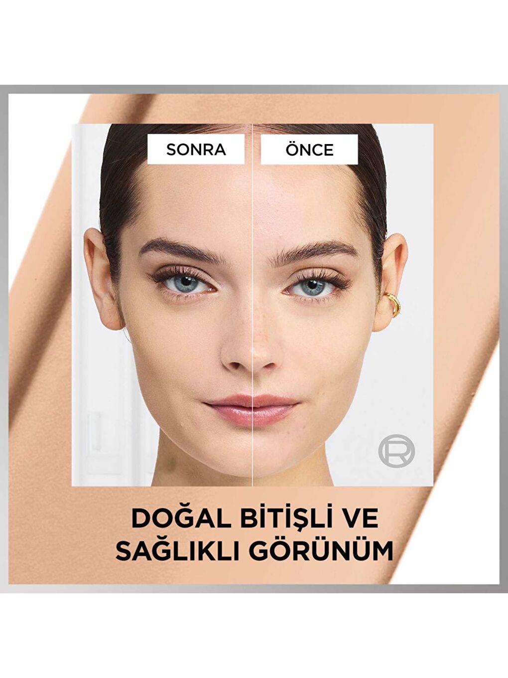 L'Oreal Paris True Match Bakım Yapan Fondöten 1R Rose Ivory (30 ml) - 6