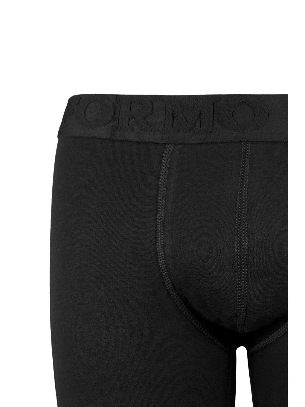 6'lı Erkek Siyah Elastan Esnek Boxer-1