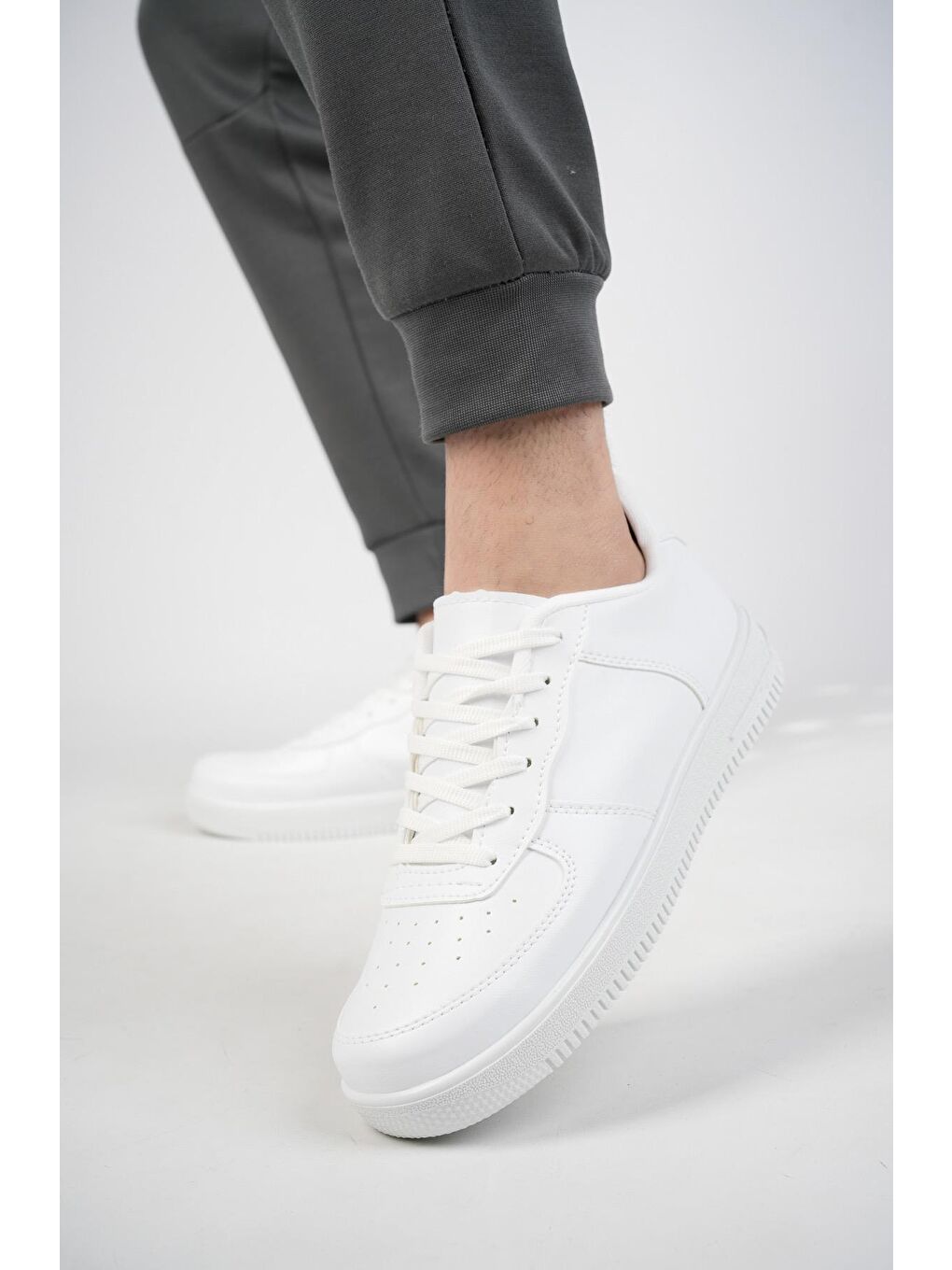 Beyaz SVT01 Unisex  Sneaker Ayakkabı-3