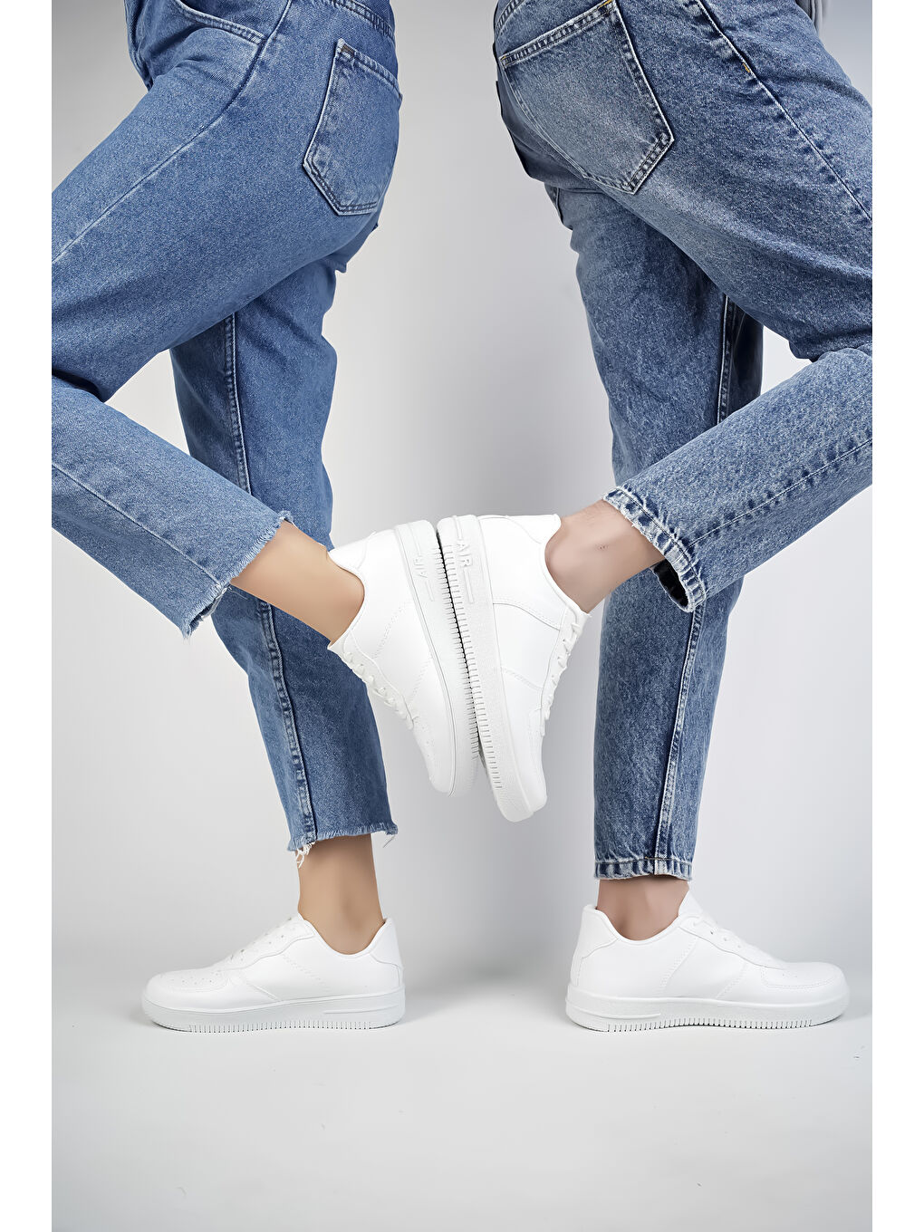 Beyaz SVT01 Unisex  Sneaker Ayakkabı-5