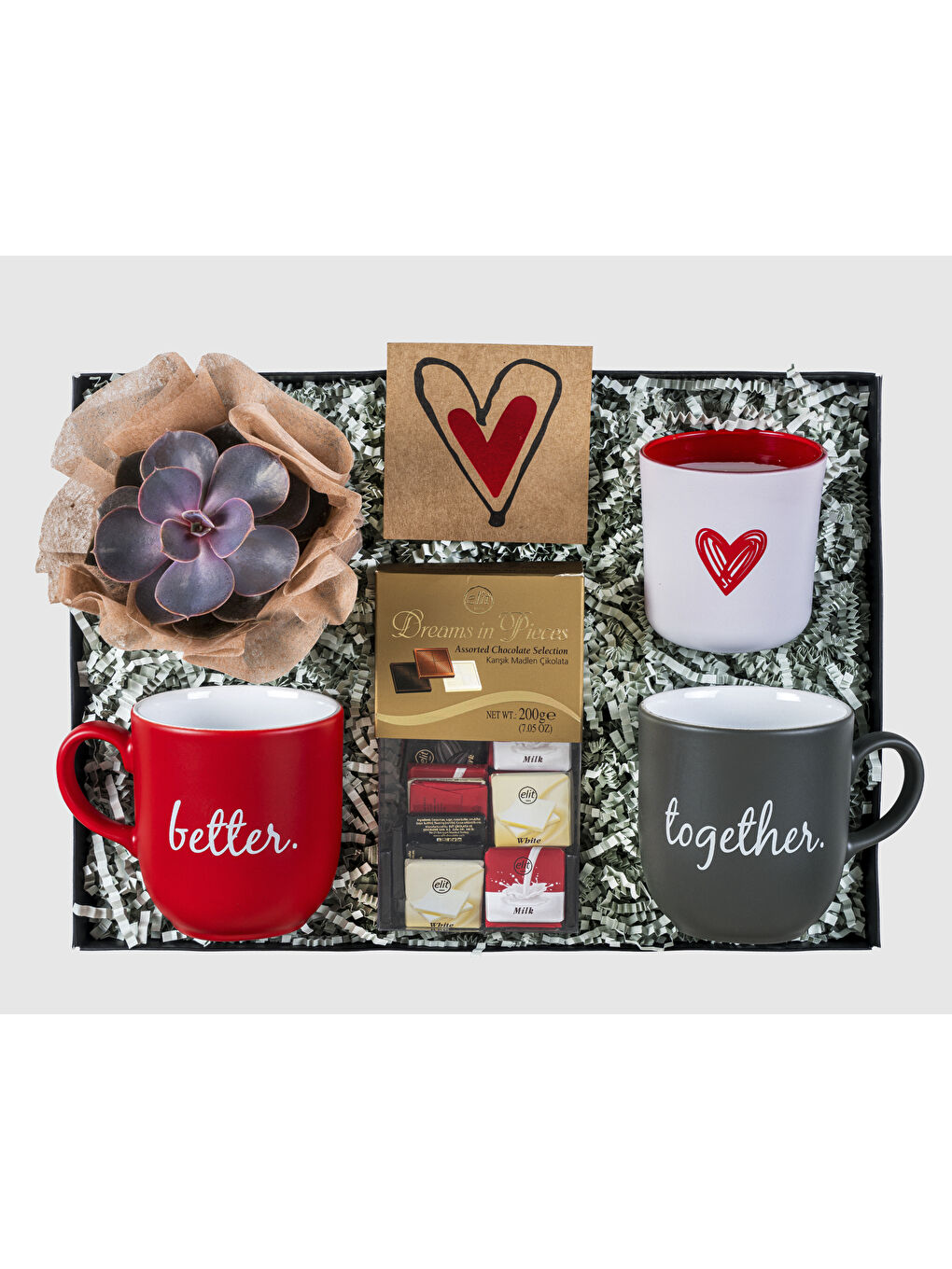 Siyah Birlikte Olma Zamanı Hediye Kutusu