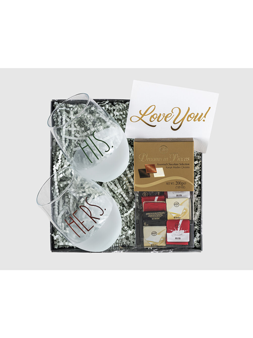 Siyah His & Hers Hediye Kutusu