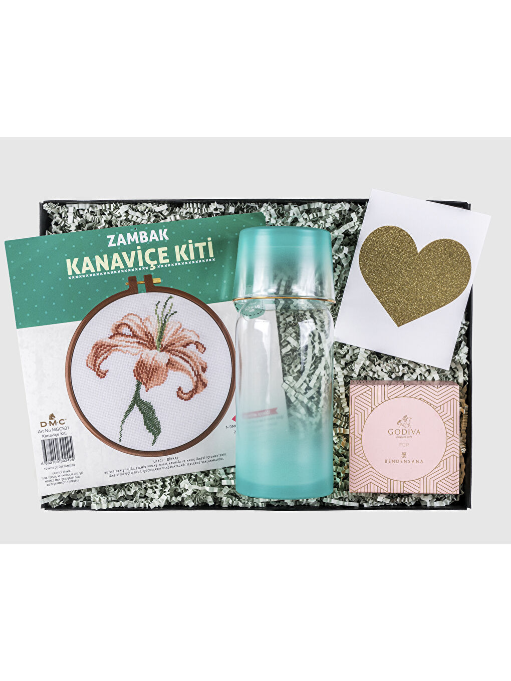 Siyah Marifetli Eller Hediye Kutusu