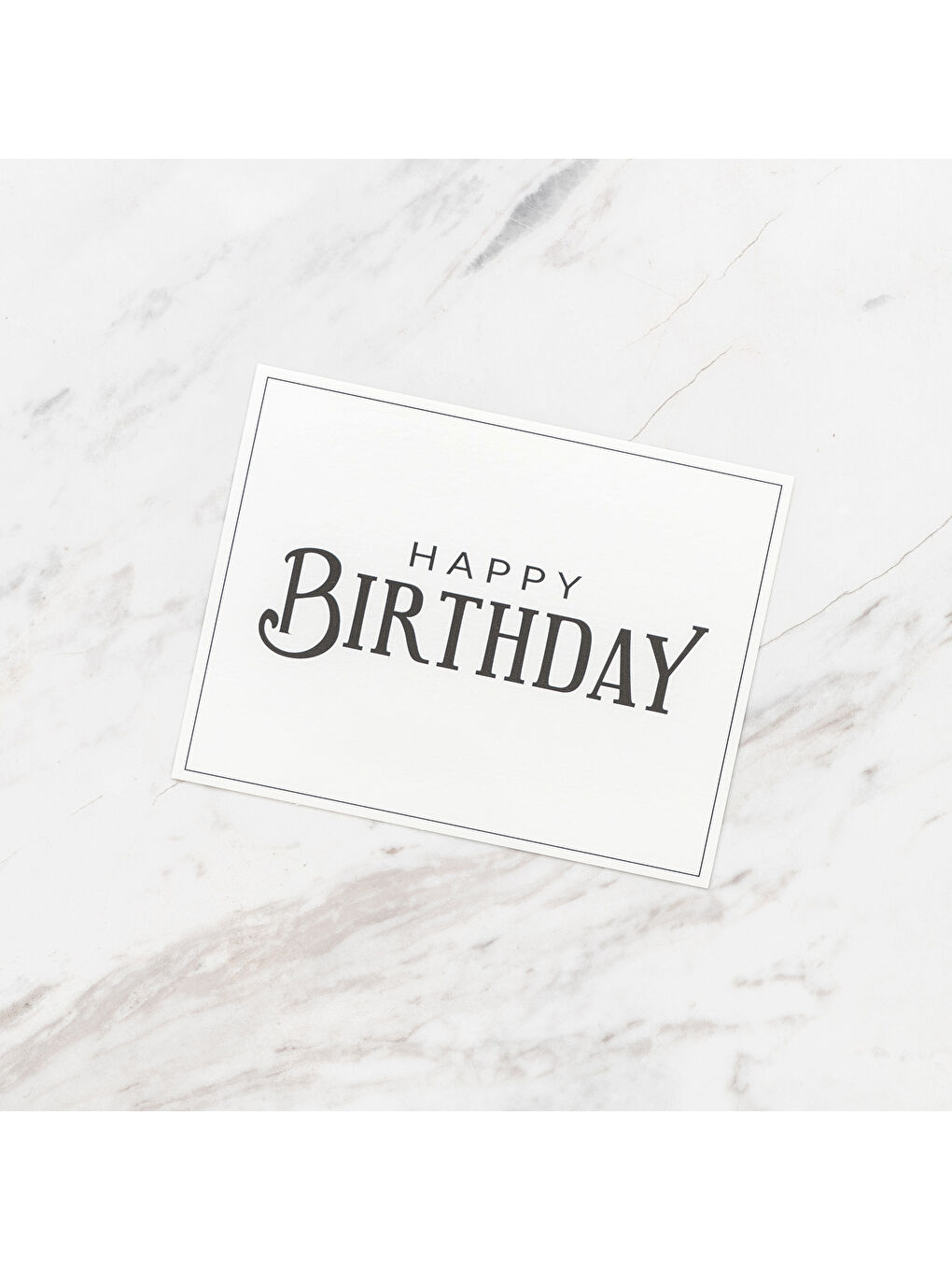 Siyah Naturel French Pressli Doğum Günü Hediye Kutusu-5