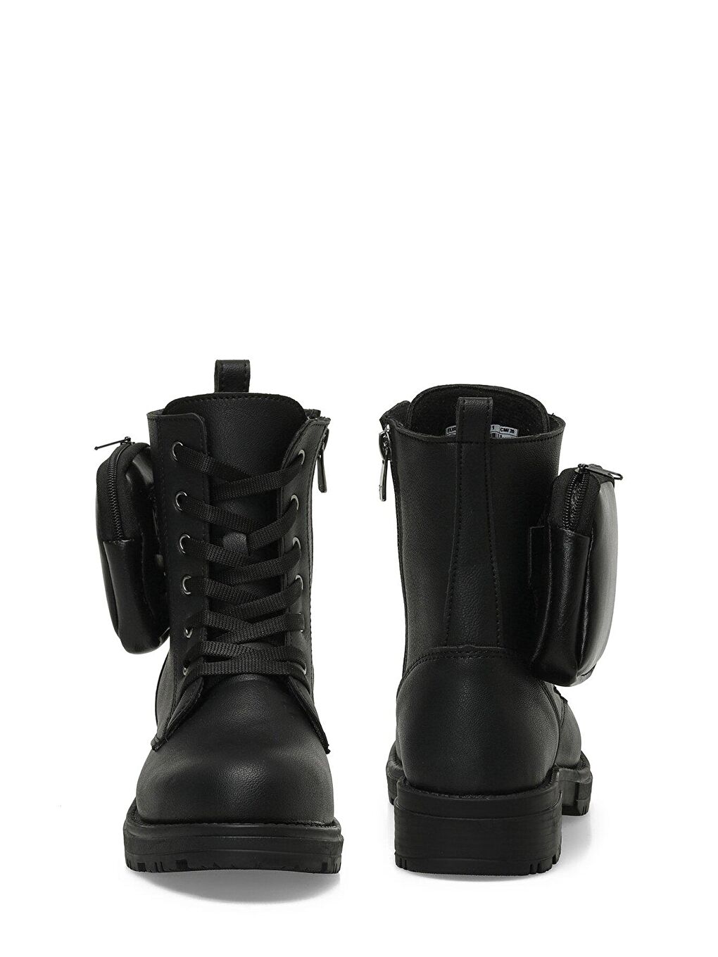 LENA 3PR Siyah Kız Çocuk Sneaker Bot-4