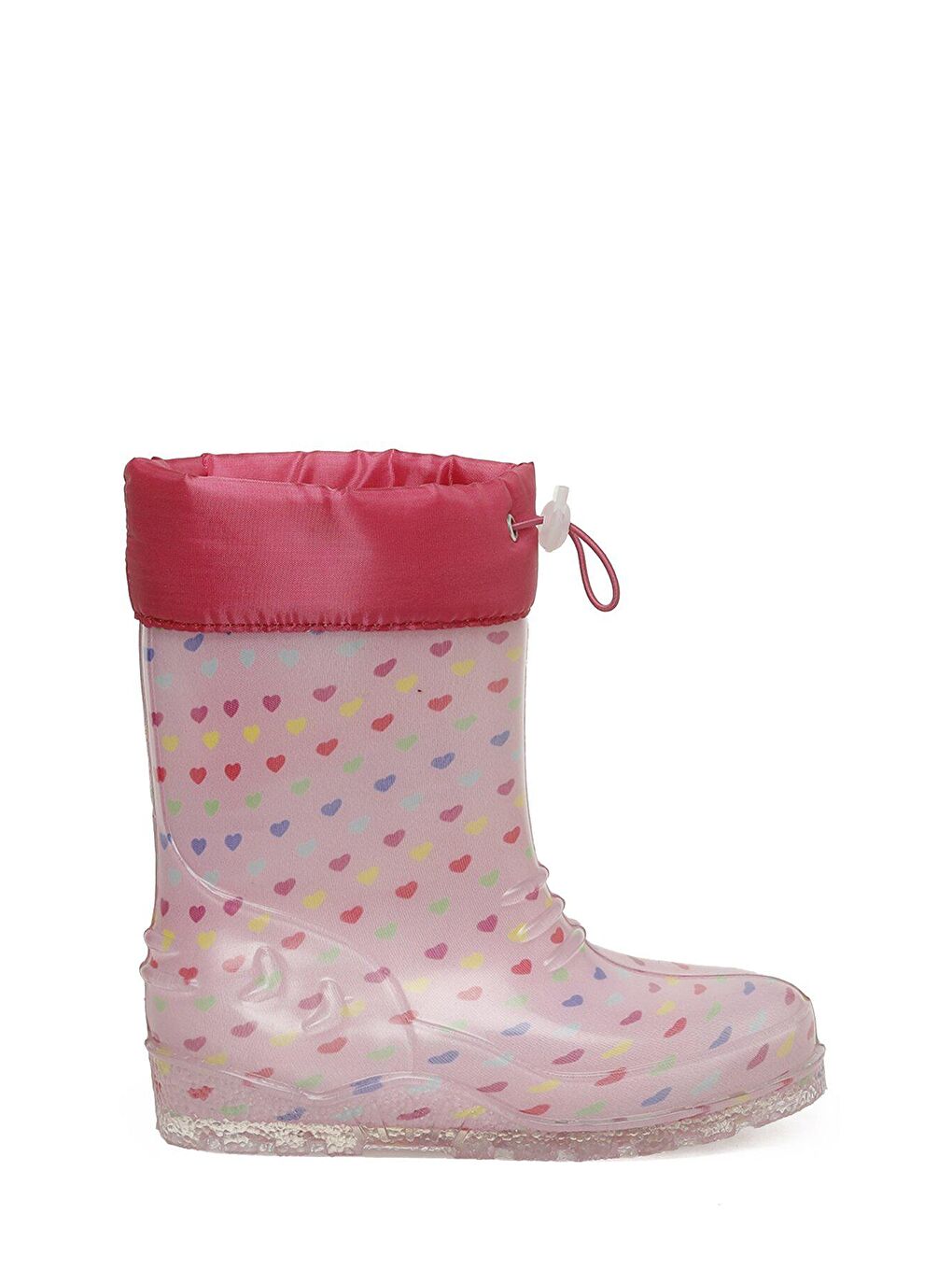 Pembe MAYTA 3PR Pudra Kız Çocuk Yağmur Çizmesi