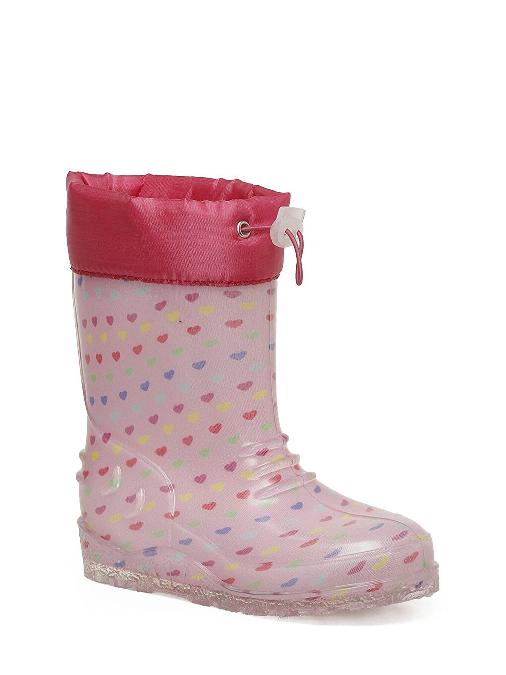 Pembe MAYTA 3PR Pudra Kız Çocuk Yağmur Çizmesi-1