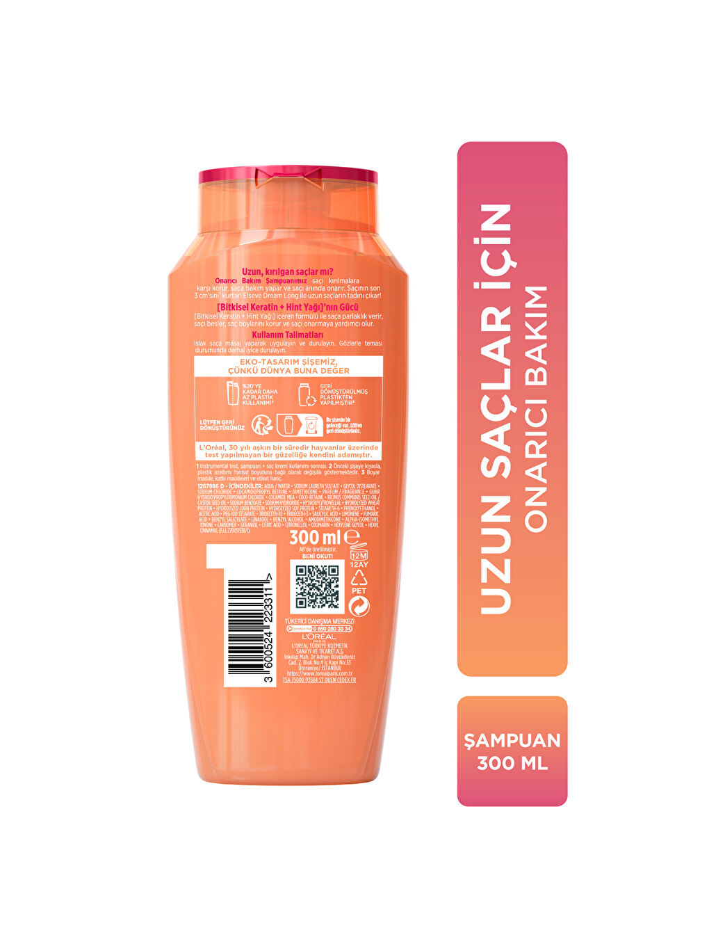 Elseve Dream Long Onarıcı Bakım Şampuanı 300 Ml-7