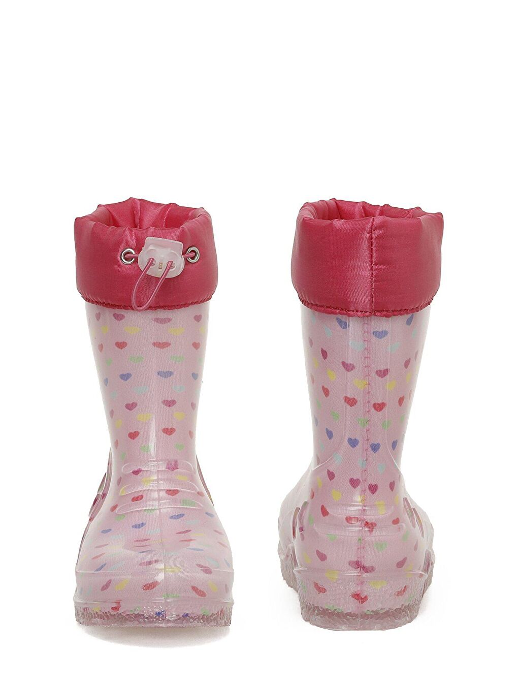 Pembe MAYTA 3PR Pudra Kız Çocuk Yağmur Çizmesi-4
