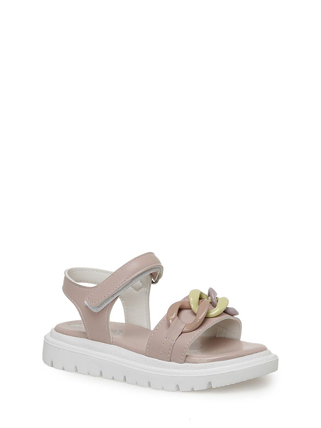 Pembe ZIN 3FX Pudra Kız Çocuk Sandalet-1