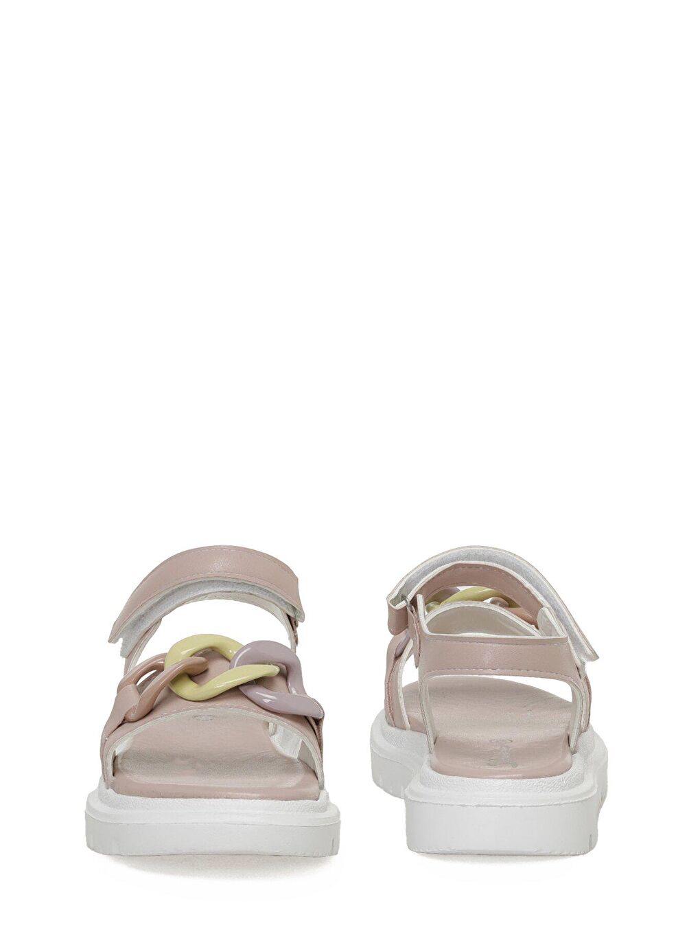 Pembe ZIN 3FX Pudra Kız Çocuk Sandalet-4