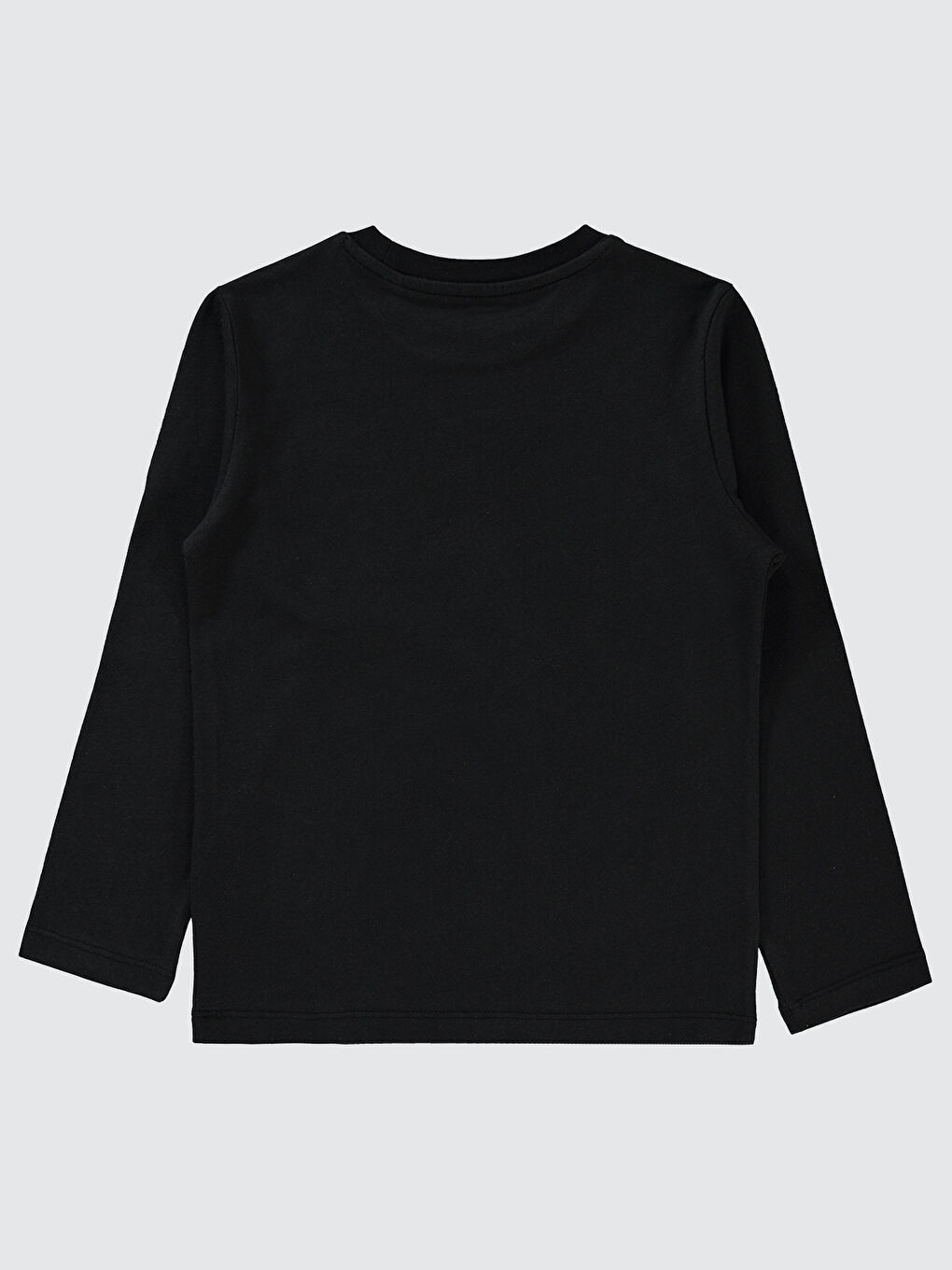 Erkek Çocuk Sweatshirt 6-9 Yaş Siyah-1