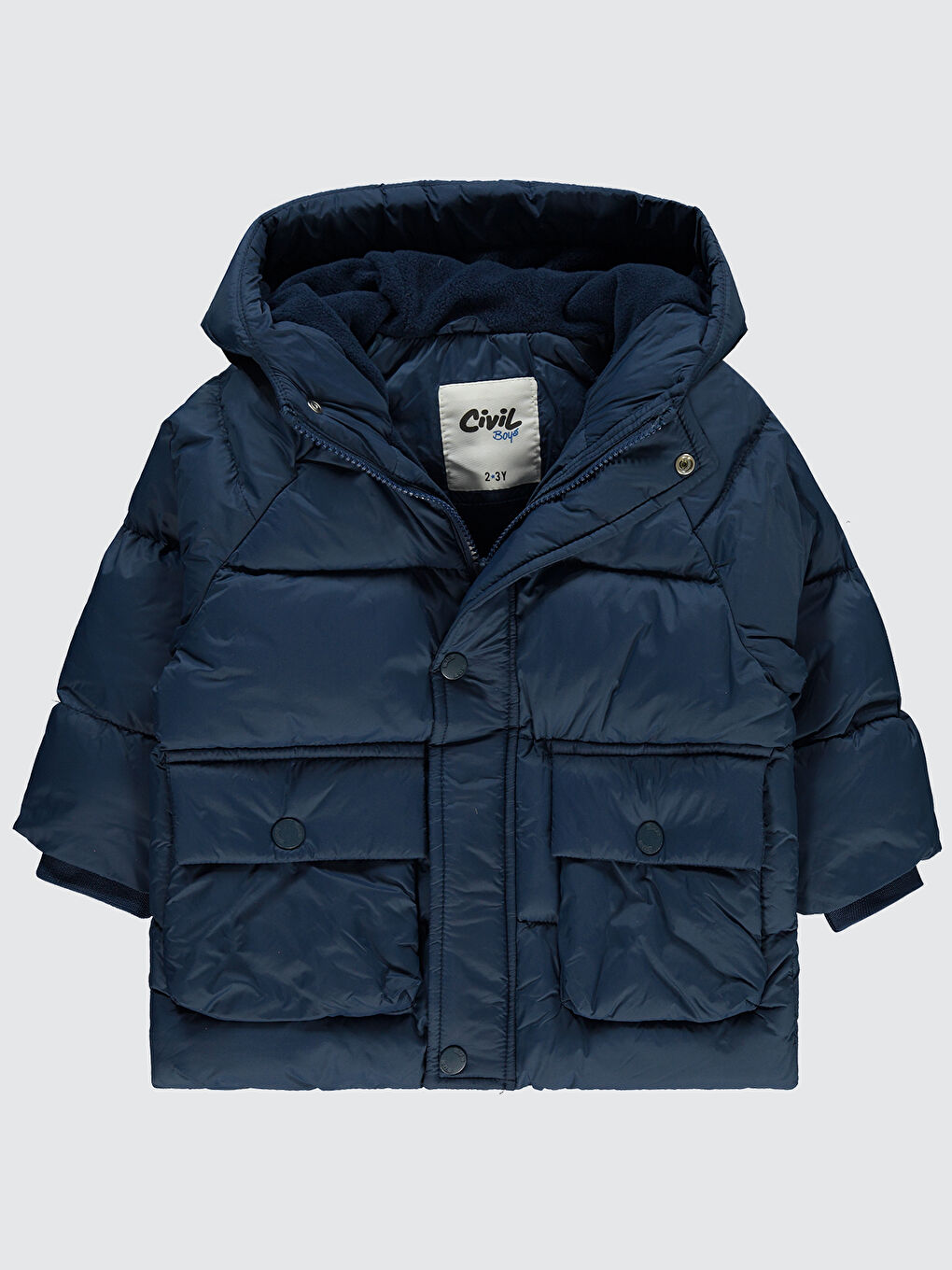 Erkek Çocuk Mont 2-5 Yaş Soft Lacivert-1