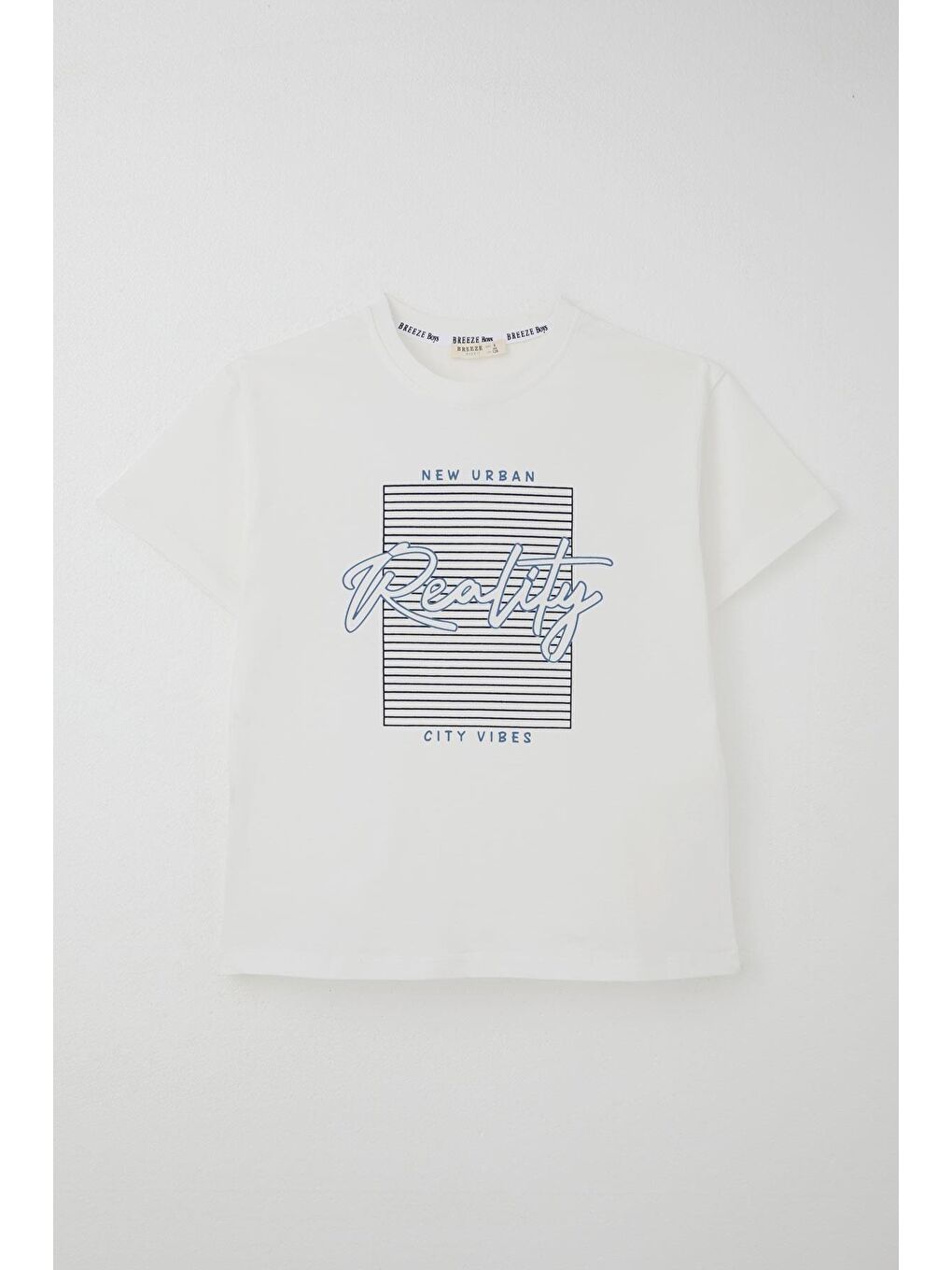 Erkek Çocuk Şortlu Takım Yazı Baskılı Kargo Cepli Beyaz (8 Yaş)-6