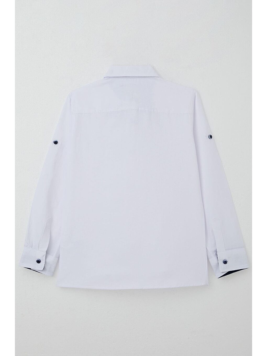 Erkek Çocuk Gömlek Papyonlu Beyaz (8-12 Yaş)-2