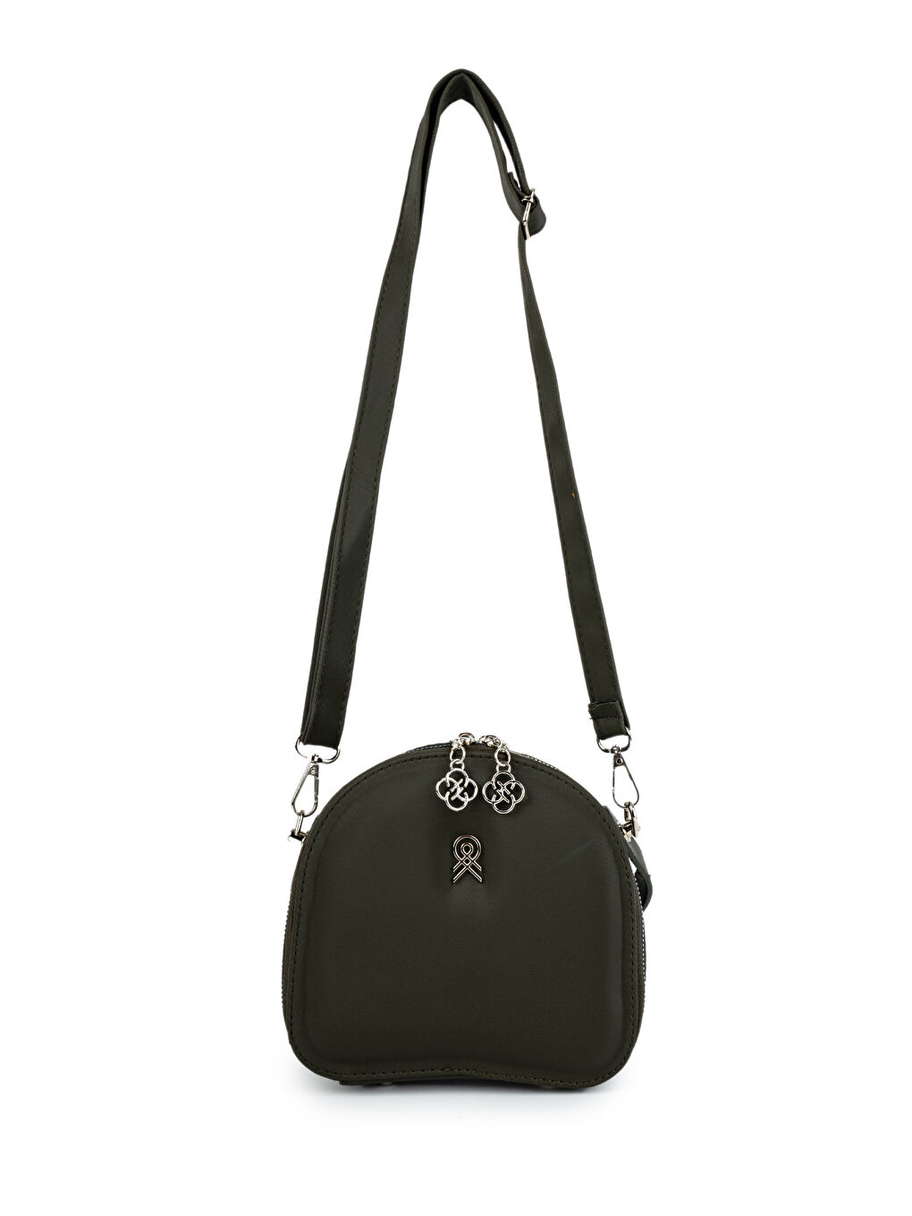 Paraşüt Kumaş Kadın Çapraz Çanta Eftell Haki-1