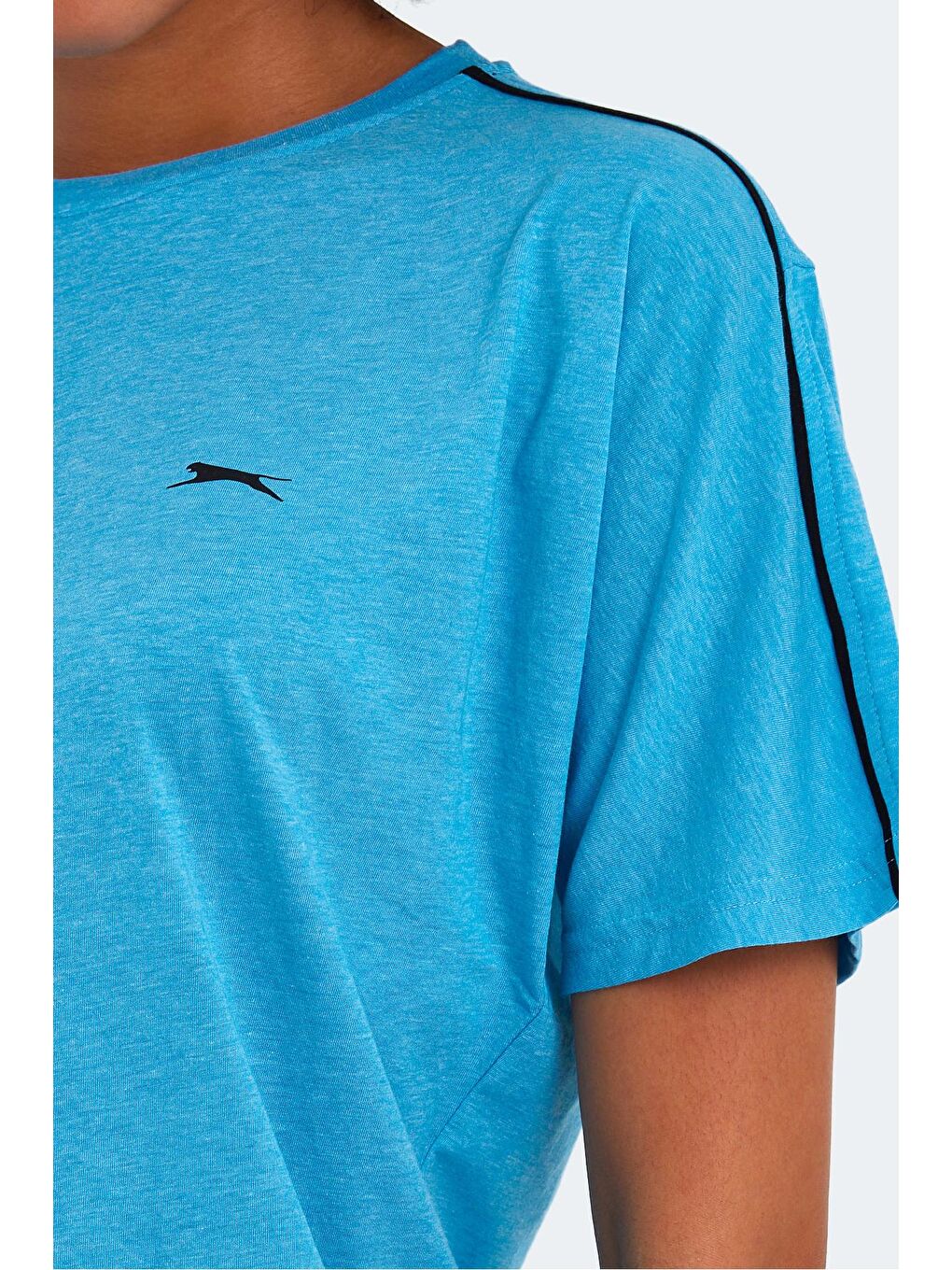 MOYNA Kadın Tişört Mavi-4