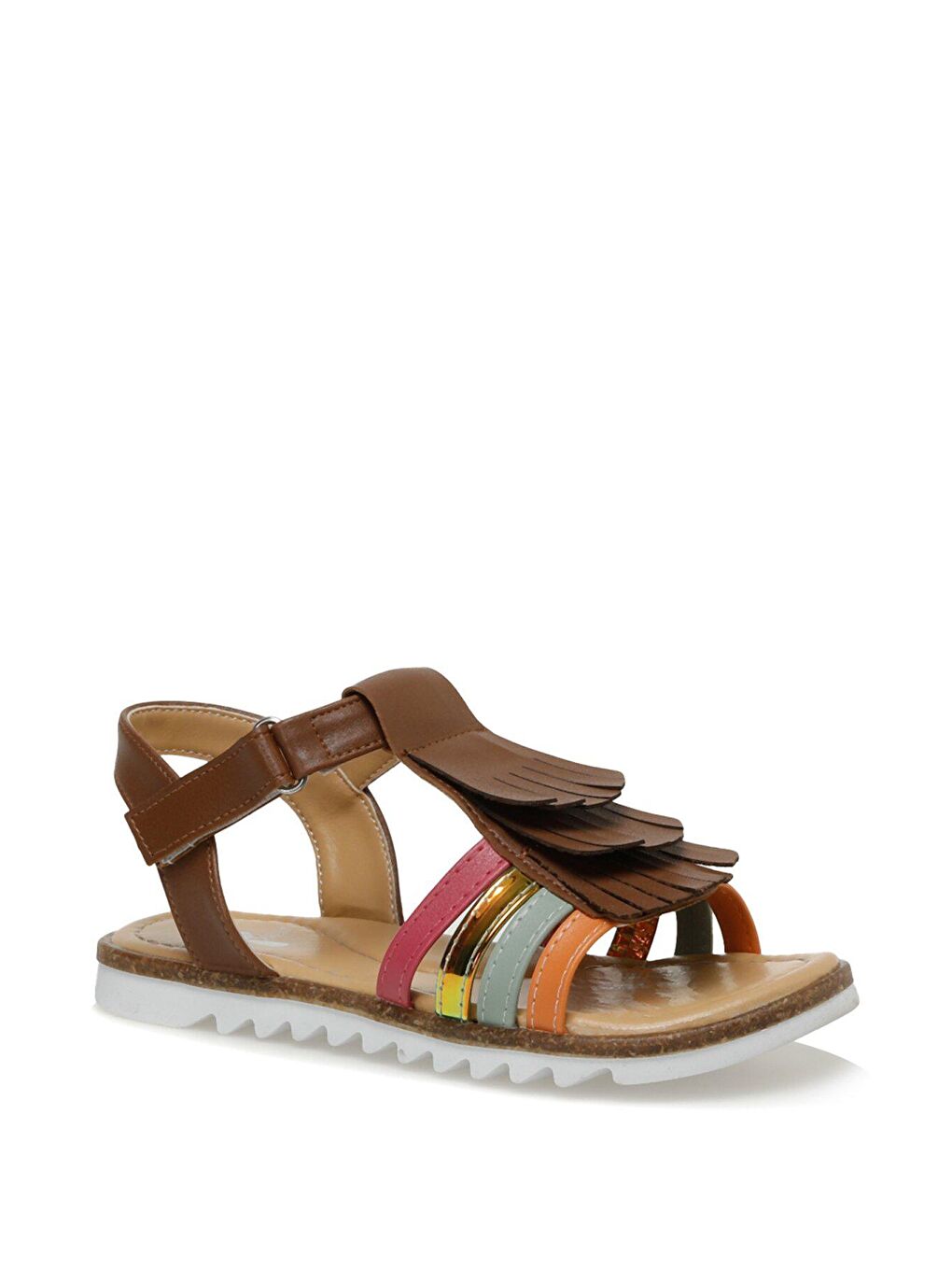 HELEN 3FX Kahverengi Kız Çocuk Sandalet-1