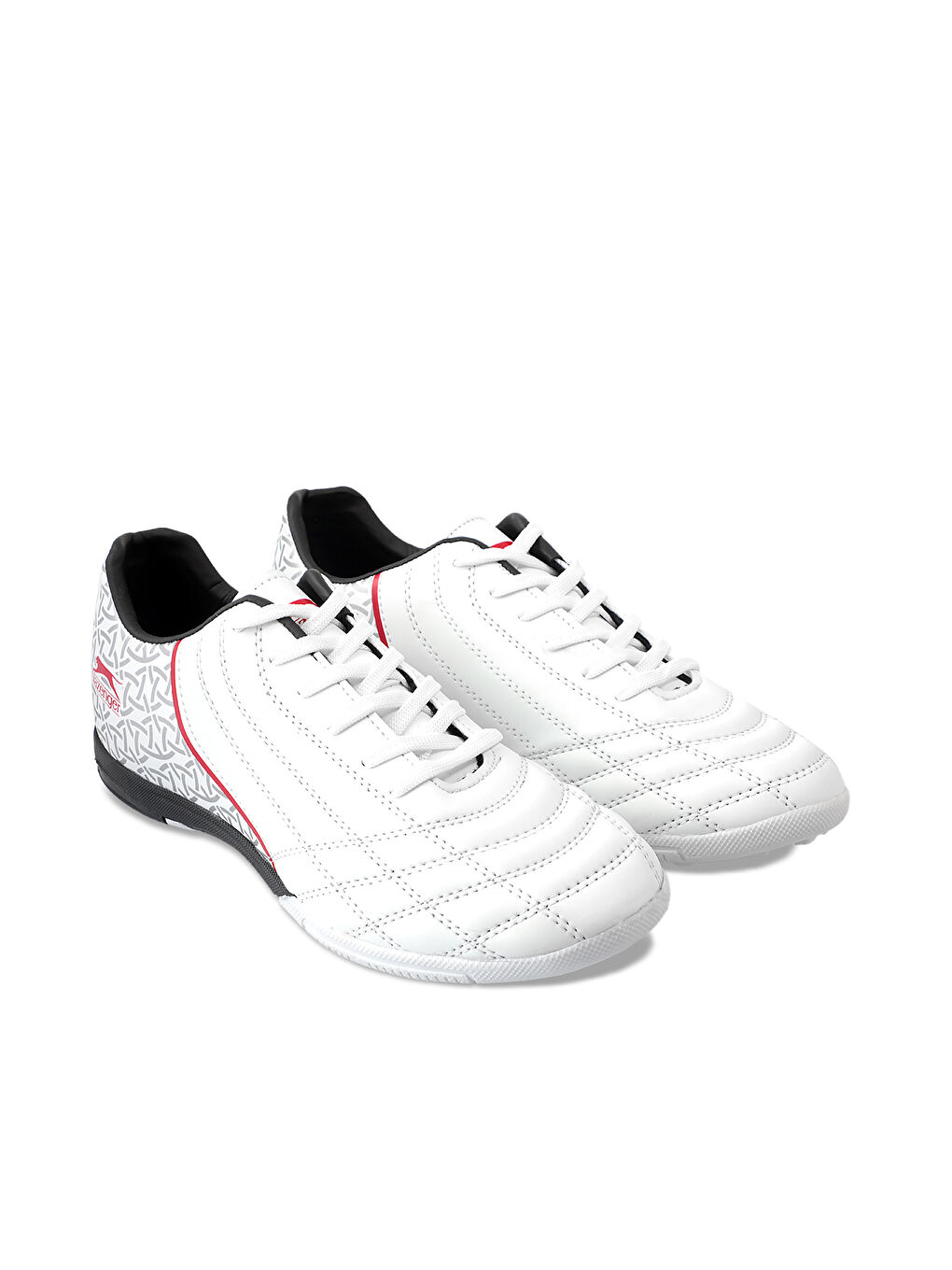 HINO HS Erkek Çocuk Halı Saha Beyaz / Siyah Futbol Ayakkabısı-1