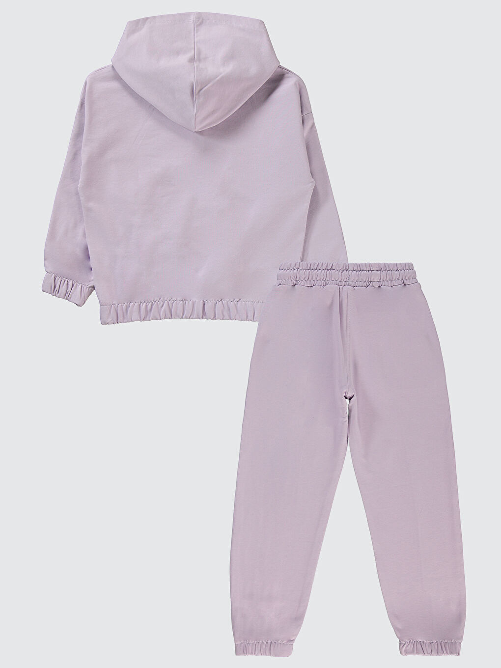 Mor Girls Kız Çocuk Eşofman Takımı 6-9 Yaş Nazik Lavanta-1