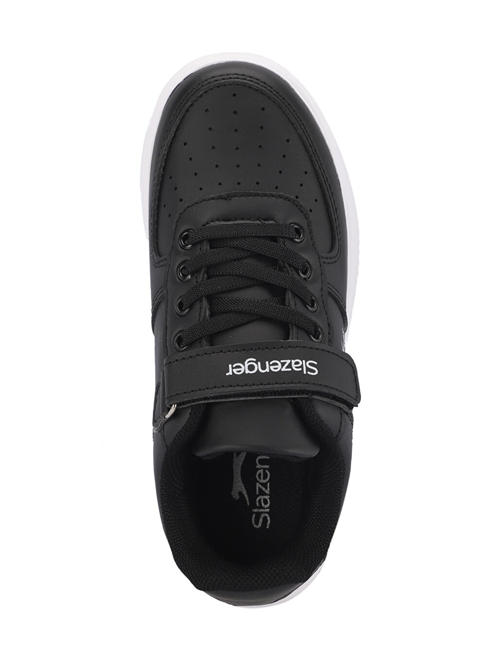 PASCHAL I Unisex Çocuk Cırt Cırtlı Siyah / Beyaz Günlük Spor Ayakkabısı-4