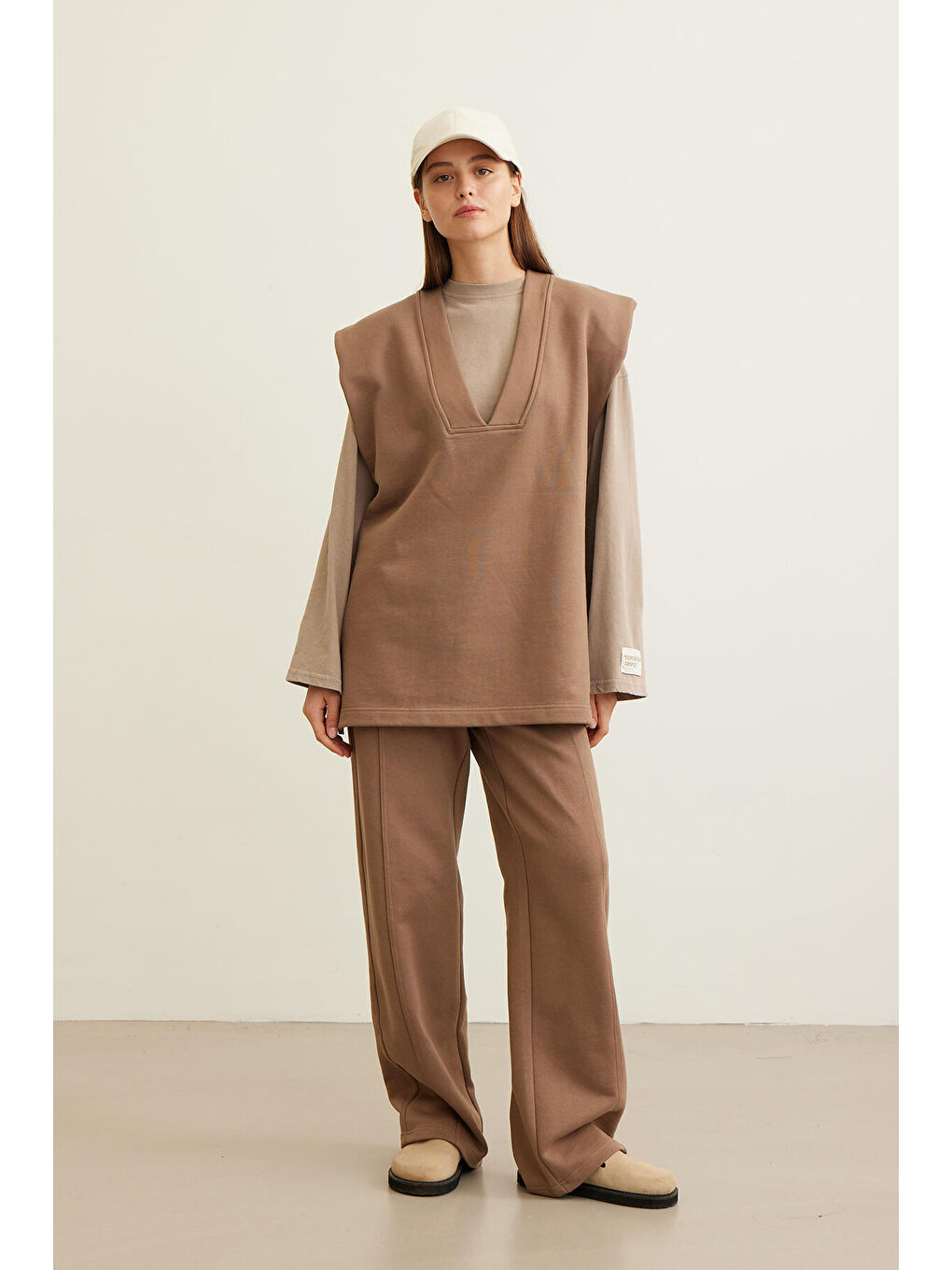 Selected Süveter Kahverengi-2