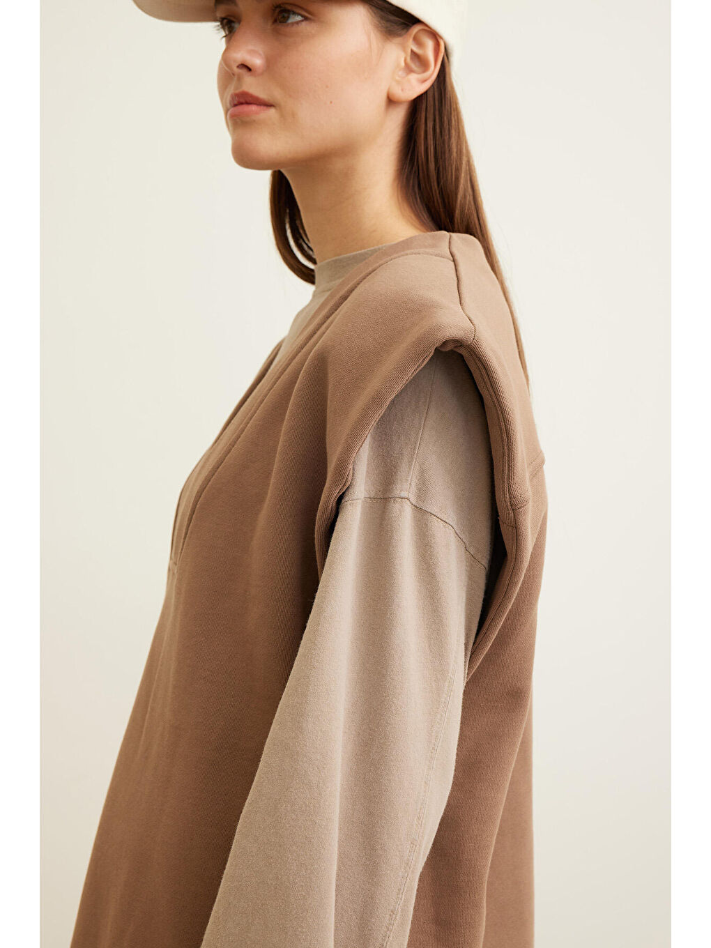 Selected Süveter Kahverengi-4