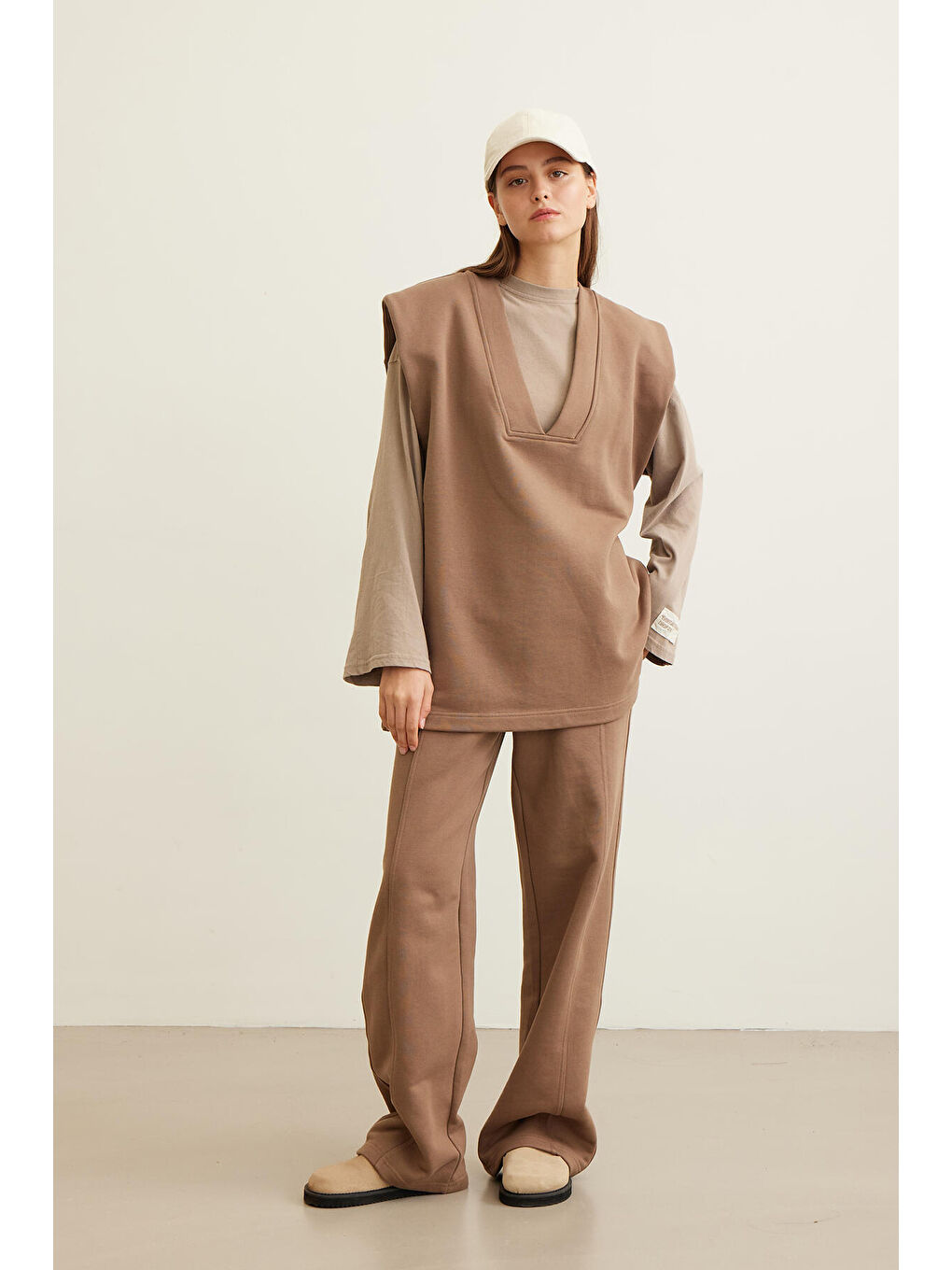 Selected Süveter Kahverengi-5