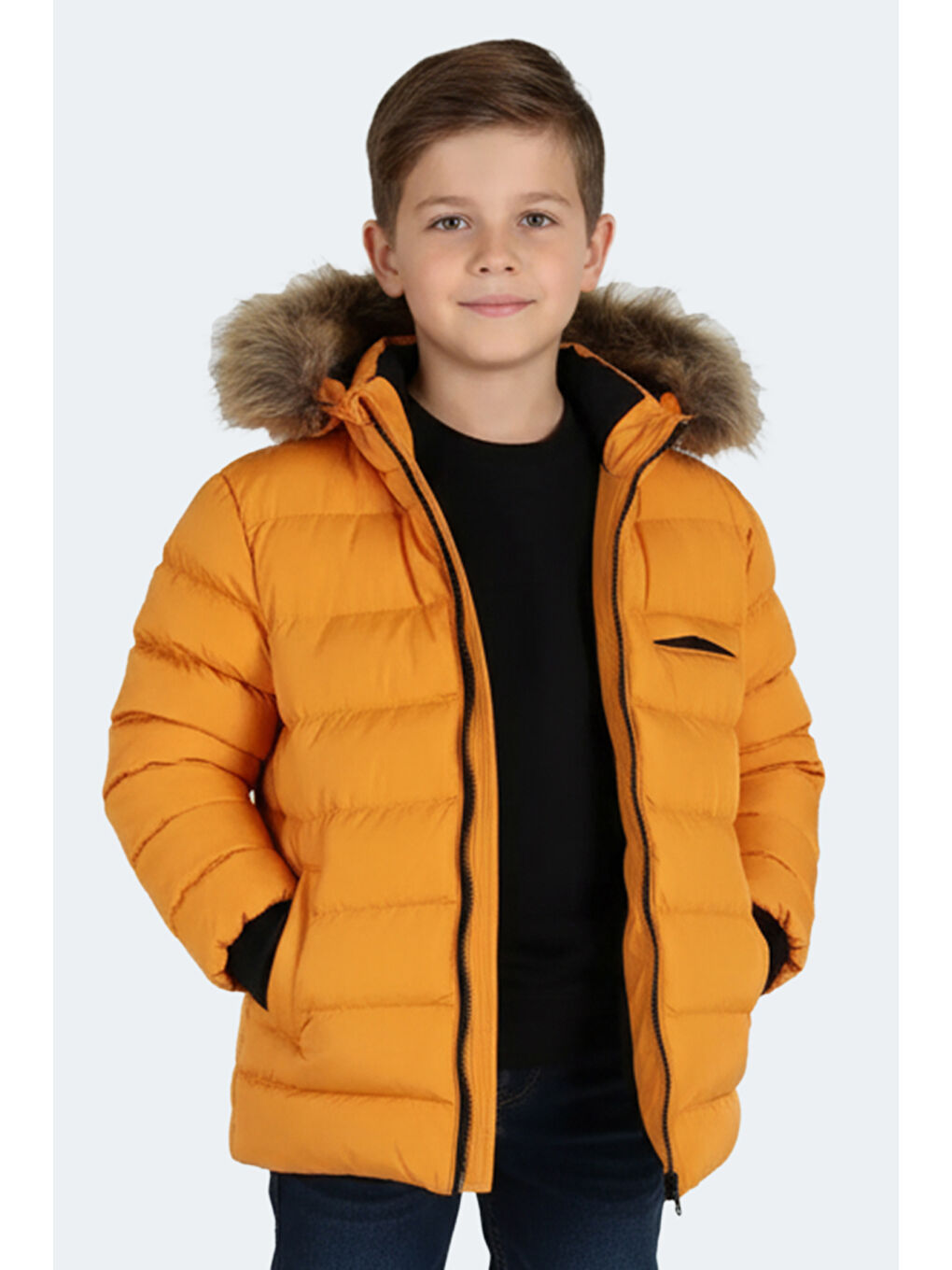 CALISTO NEW Unisex Çocuk Mont Sarı