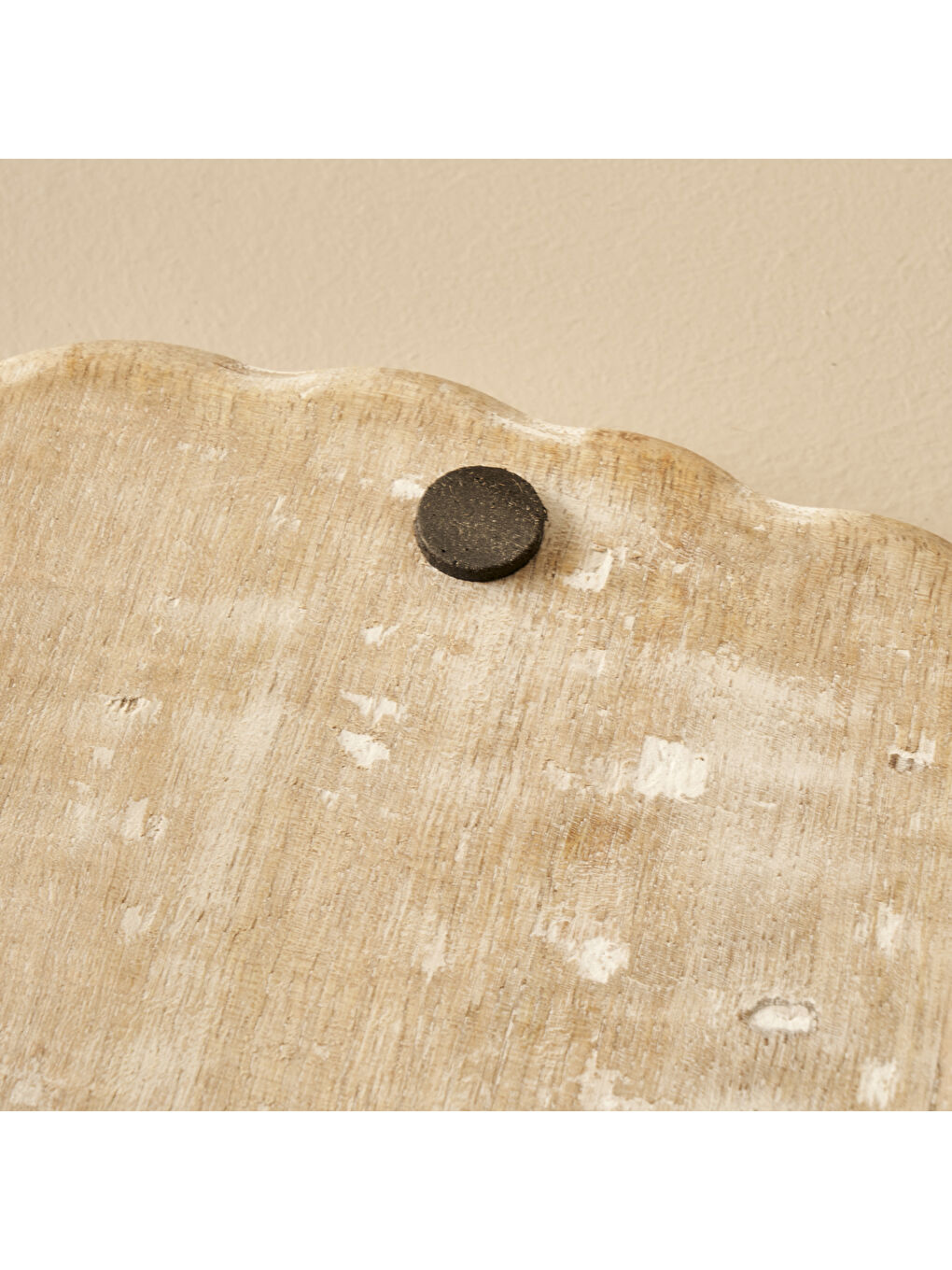 Bej Oyster Mango Ağacı Dekoratif Tabak Naturel (30x2,5x20 cm)-2