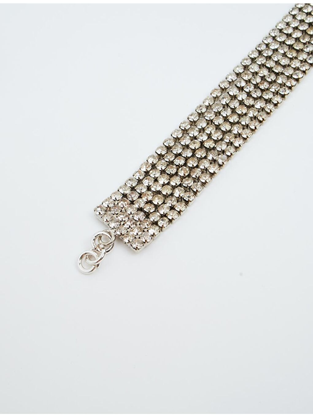 Gri Gümüş Taşlı Bileklik-2