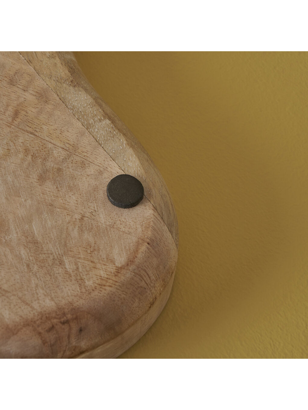 Bej Vera Mango Ağacı Dekoratif Tabak Naturel (30x3,5x20 cm)-2