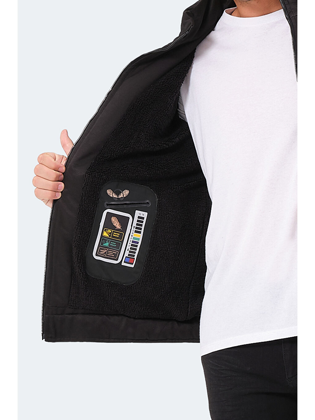 GALIT Erkek Mont  Kaban Siyah-3