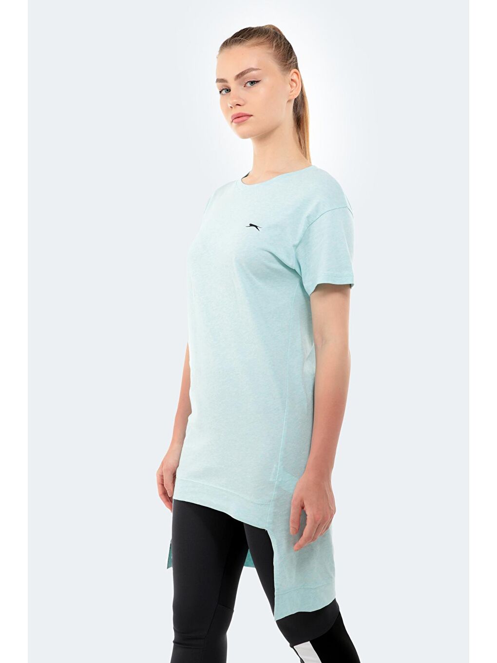 SLAZENGER Yeşil MINATO Kadın T-Shirt Yeşil