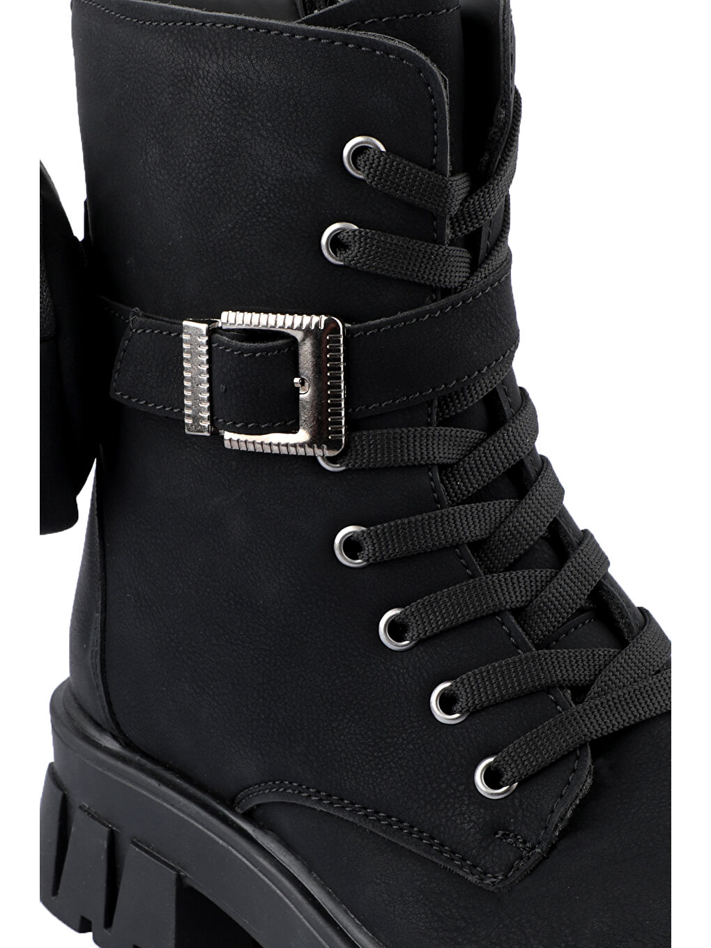 EA22OK024 Kadın Siyah / Yeşil Bot-3