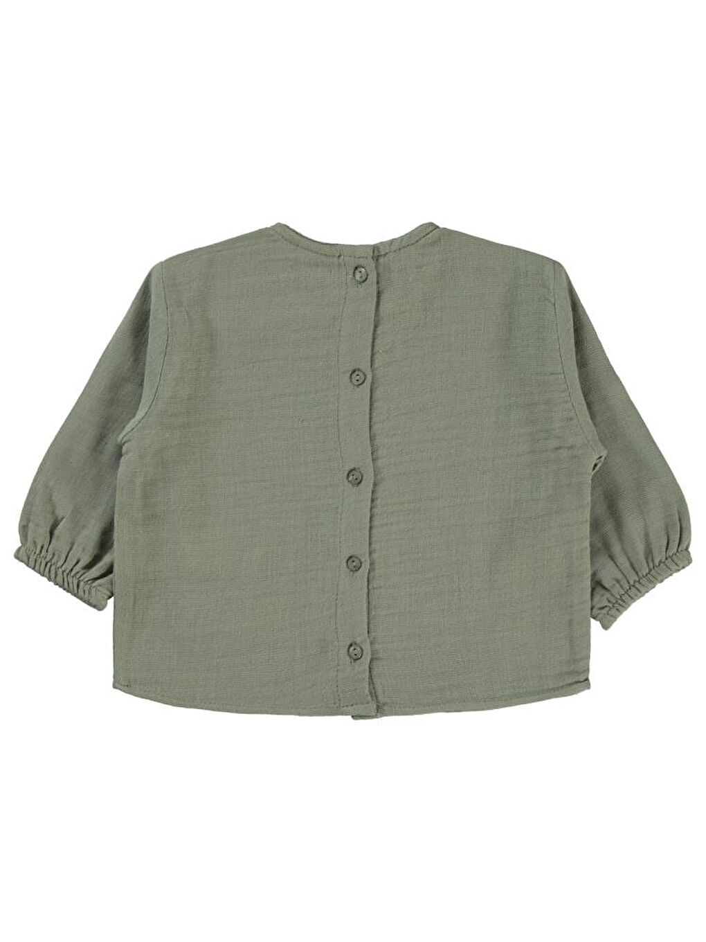 Haki Baby Tek Cep 6-18 Ay Gömlek