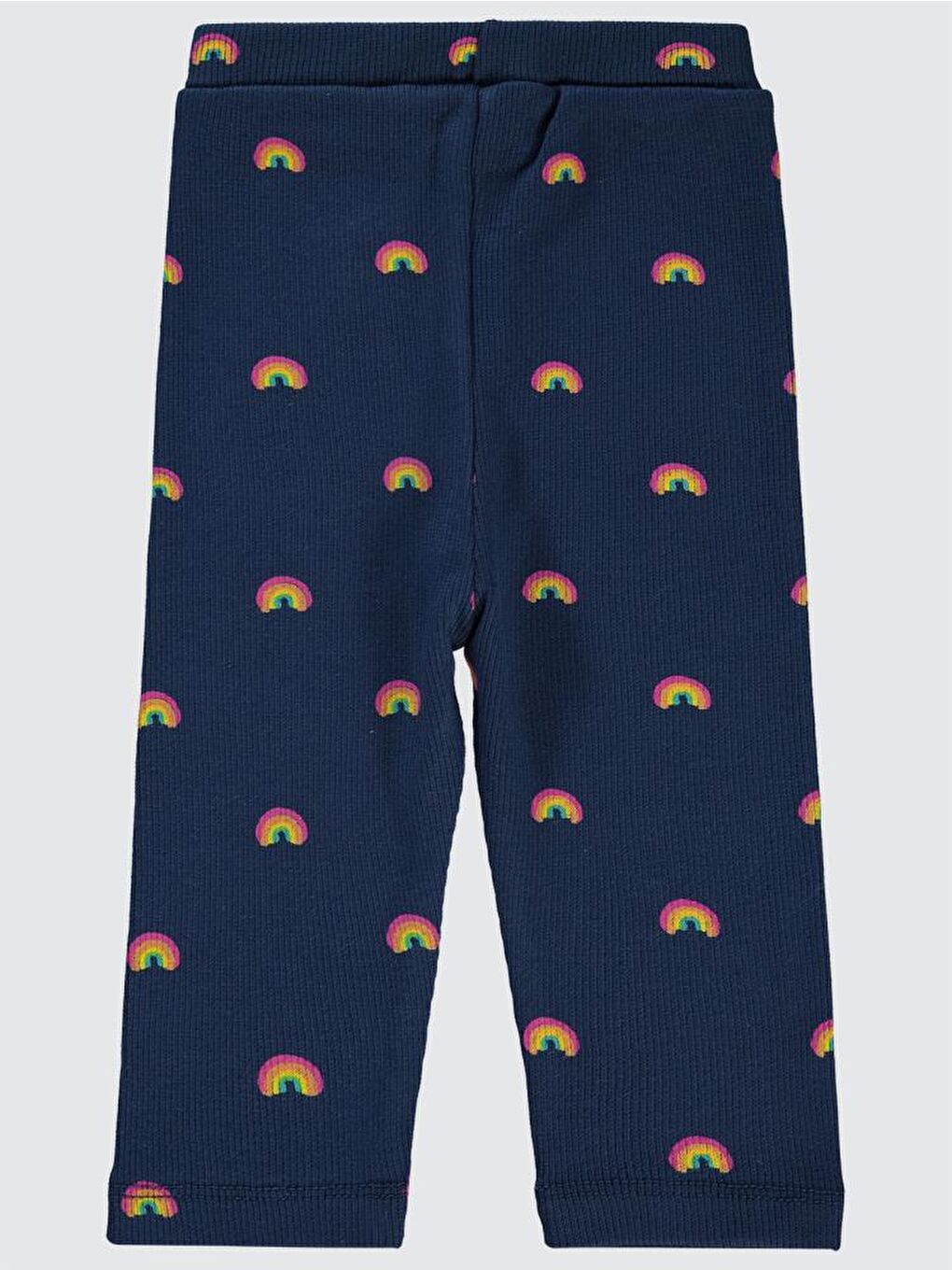 Lacivert Baby Kız Bebek Tayt 6-18 Ay-1