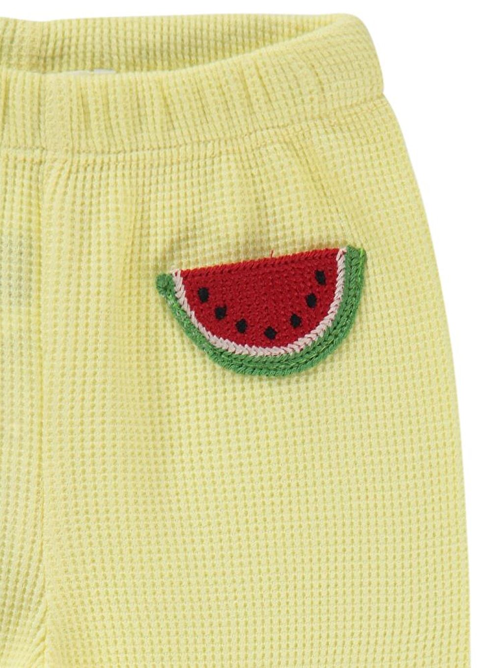 Sarı Baby Mobil Aksesuarlı 6-18 Ay Tayt