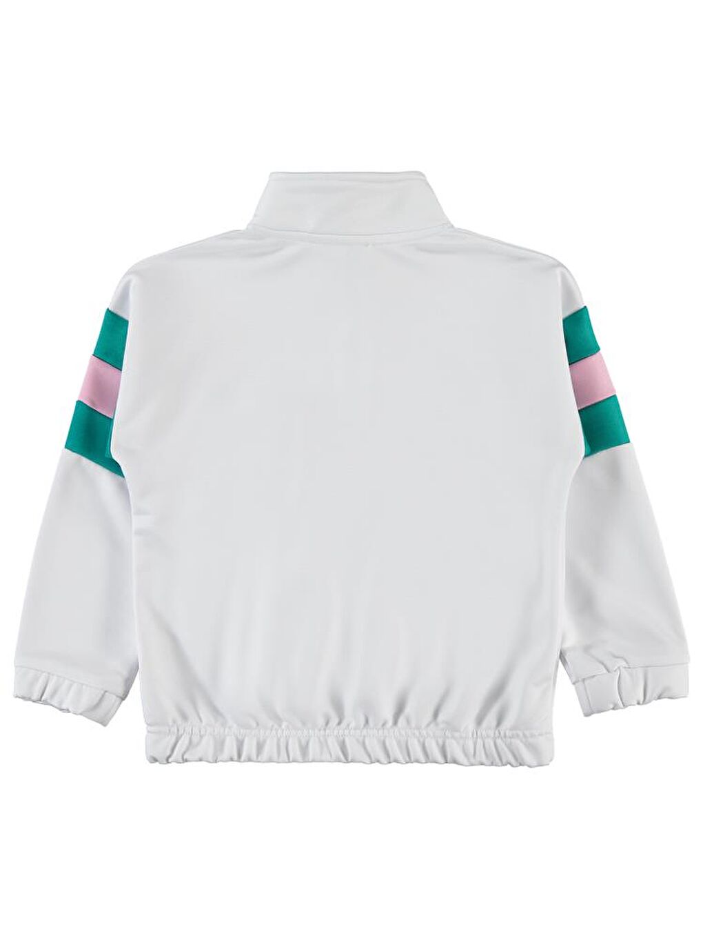 Beyaz Girls Tenis Baskılı 6-9 Yaş Hırka