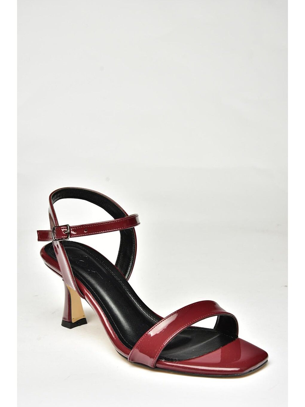 U5695199 Bordo Kadın Topuklu Ayakkabı-1
