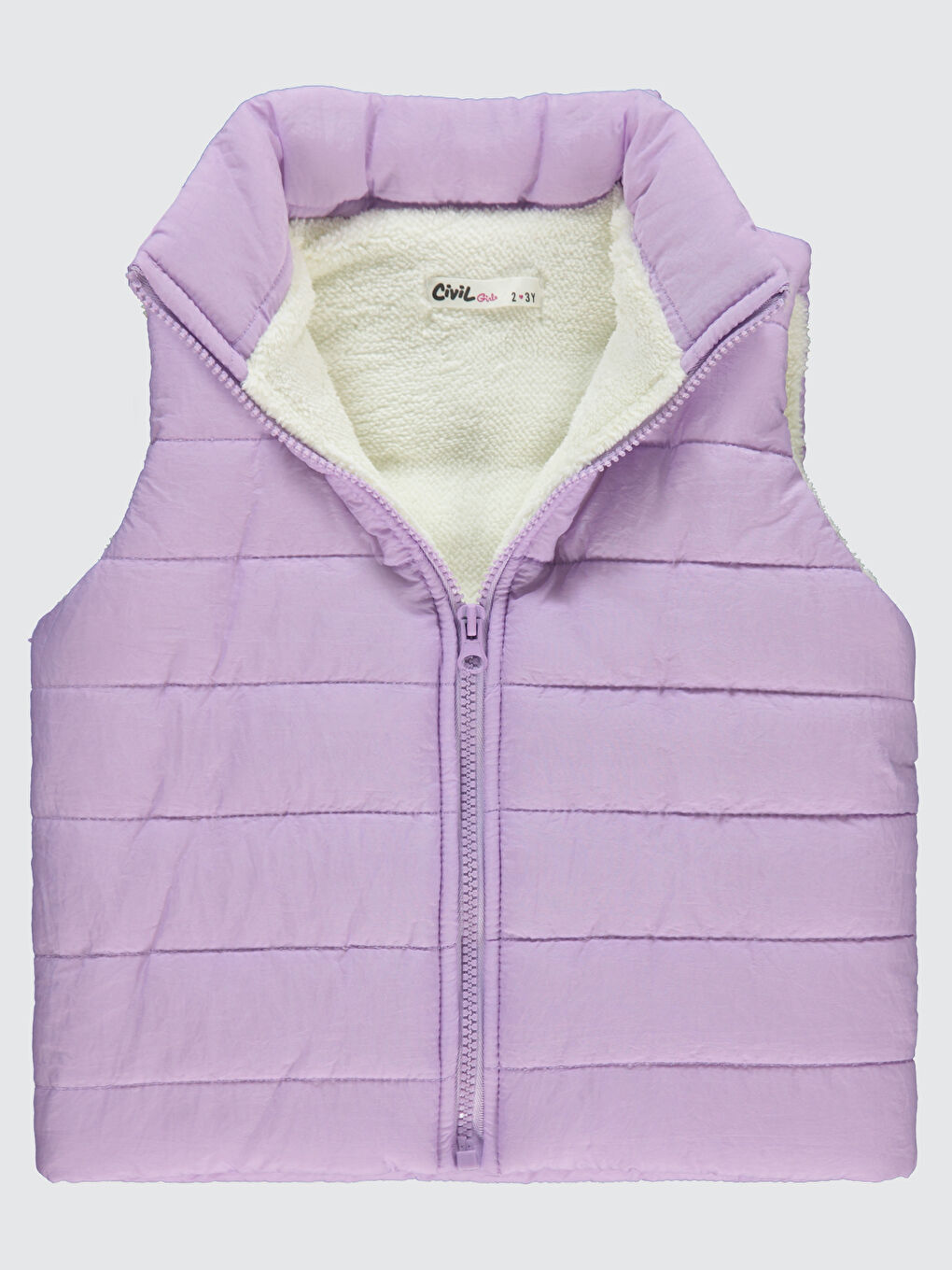 Girls Kız Çocuk Yelek 2-5 Yaş Lila-1