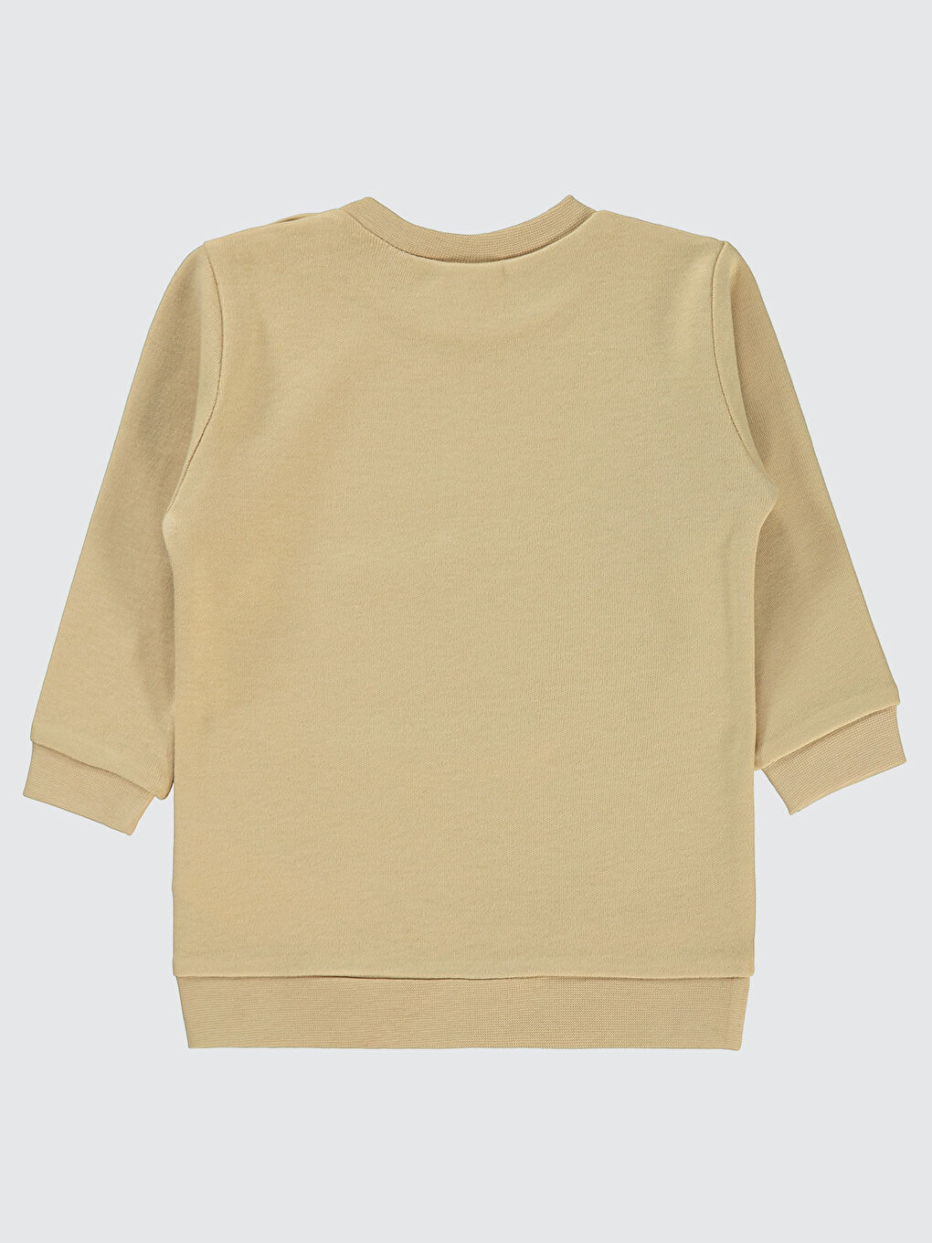 Kahverengi Baby Erkek Bebek Sweatshirt 6-18 Ay Sütlü Kahve-1