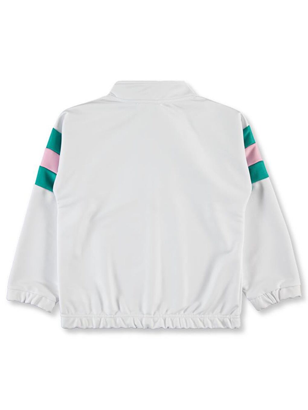 Beyaz Girls Tenis Baskılı 10-13 Yaş Hırka-1