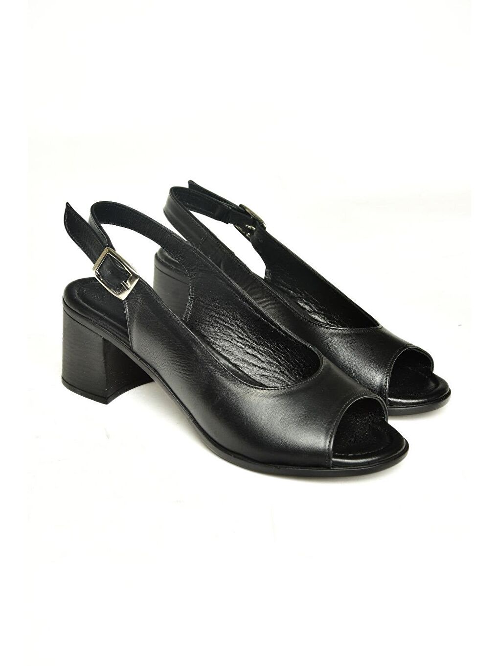 P5554540 Siyah Kadın Sandalet