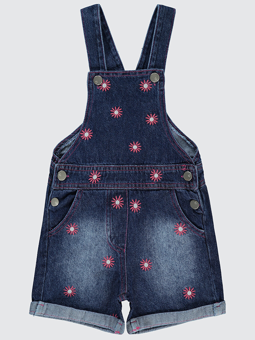 Girls Kız Çocuk Salopet 2-5 Yaş Mavi