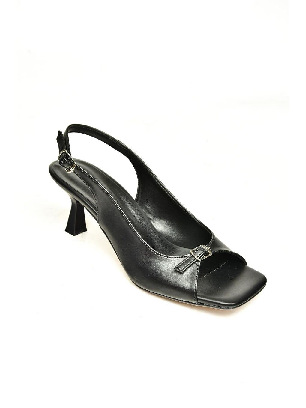 S2820821 Siyah Kadın Topuklu Ayakkabı-1