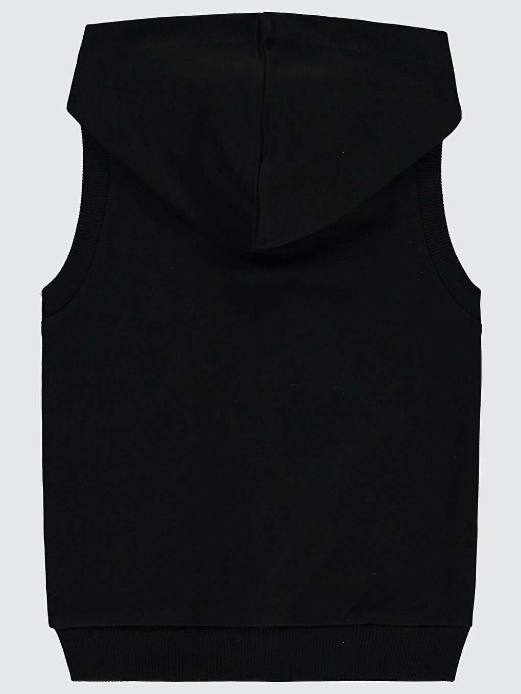 Kız Çocuk Kapüşonlu Yelek 2-5 Yaş Siyah-2